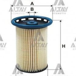 YAKIT FİLTRESİ (MAZOT) CADDY / GOLF5 / JETTA / LEON 04-09 1.9 TDI BJB-BXE-BLS-BKC-BKD